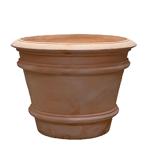 Terracotta ler krukke,