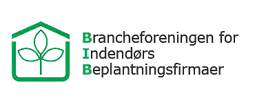 Brancheforeningen for Indendørs Beplantningsfirmaer logo,