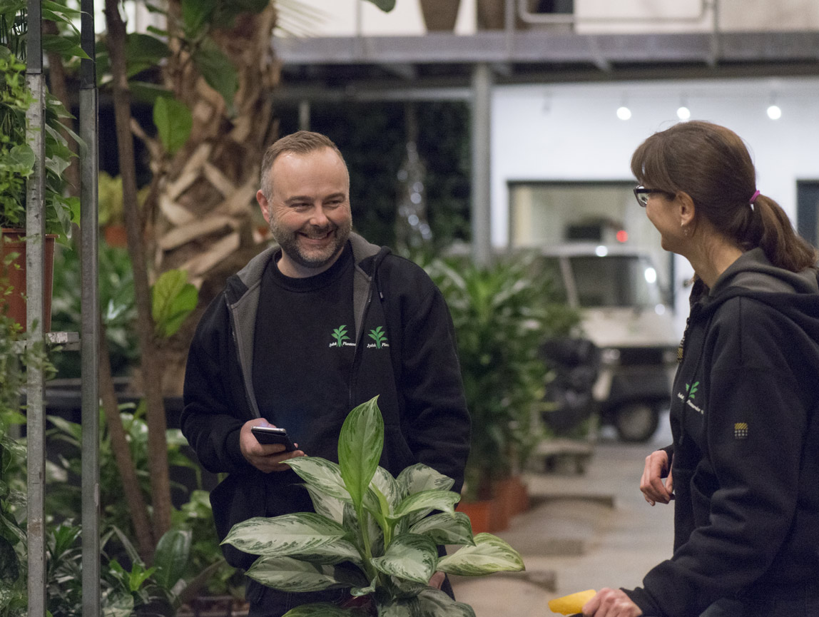 Planteservice medarbejdere