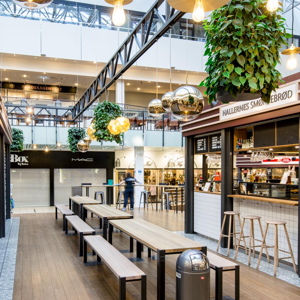 plantesøjler hængende,