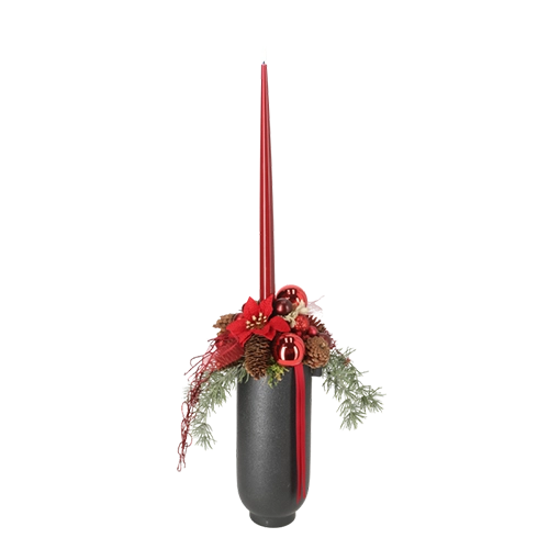 Rød juledekoration,